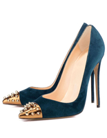 Nieten Spitze Toe High Heels