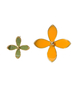 Ohrringe Blond Flowers Zinc Alloy Pierced Damen Schmuck