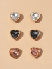 Ohrringe Blond Metall Durchbohrt Frauen Schmuck Schatz Ohrringe
