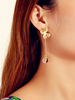 Ohrringe Blond Metall Piercing Damen Schmuck