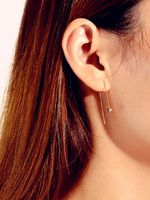 Ohrringe Blond Zinc Alloy Pierced Women Jewelry