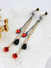 Ohrringe Blondes Metall Durchbohrter Frauenschmuck