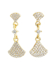 Ohrringe Blondes Metall Frauenschmuck
