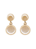 Ohrringe Blondes Metall Frauenschmuck