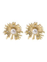 Ohrringe Blondes Metall Frauenschmuck