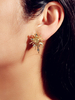 Ohrringe Blondes Metall Pierced Stud Frauenschmuck