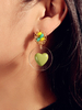 Ohrringe Grass Green Acryl Pierced Women Schmuck Dangle Ohrringe
