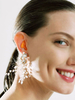 Ohrringe White Pearls Metal Pierced Damen Schmuck