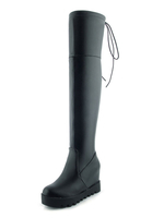 Overknees Stiefel Damen Winter Schuhe