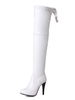 Overknees Stiefel mit Stilettos Damen Winter Schuhe