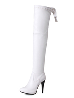 Overknees Stiefel mit Stilettos Damen Winter Schuhe