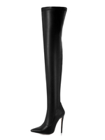 Overknees Stiefel mit Stilettos Damen Winter Schuhe