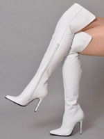 Overknees Stiefel mit Stilettos Damen Winter Schuhe