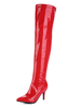 Overknees Stiefel mit Stilettos Lack-PU Damen Winter Schuhe