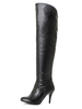 Overknees Stiefel mit Stilettos PU Damen Winter Schuhe