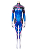 Overwatch D.Va Hana Song Cosplay Kostüme Blau Lycra Spandex Jumpsuit Catsuits Zentai Spiel Cosplay Kostüme