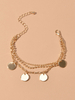Pailletten Charm Armband Layered Bracelet Geschenk für Sie