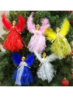 Partyzubehör Polyester Schöne Faser Weihnachtsferien Weihnachtskinder Dekorationen