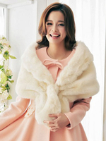 Pelzmantel Beige mit Umlegekragen Pelzjacke Kunstfell Jacke Kunstpelz Wintermantel