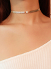 Perle Choker Halskette Pfeil Silber Choker Geschenk für sie
