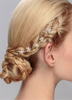 Perle Pin Transparent Blume Form Hochzeit Haarschmuck Hochzeit (5 Stück pro Set)