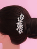 Perlen Kamm Silber Hochzeit Kopfschmuck Braut Haarschmuck