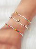 Perlenarmband-Set Mehrfarbige Kettenarmbänder