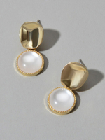 Perlenohrringe Frauenschmuck baumeln Ohrringe