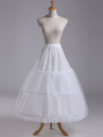 Petticoat für Hochzeit Polyester Mittellänge in Weiß
