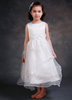 Prinzessin Blumenmädchen Kleid knöchellangen Satin Mädchens Ballkleid Kleid Abendessen