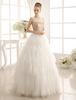 Prom-Brautkleid mit Pailletten in Champagnerfarbe