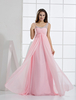 Prom-Kleid aus Chiffon in Rosa