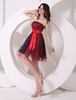 Prom-Kleid aus Spitze in Rot