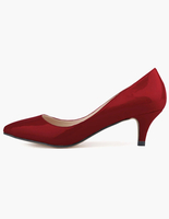 Pumps mit Kitten Heels 2020 in Lacklederoptik