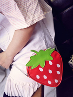 Red Lolita Bag Erdbeere Lolita Chain Bag