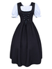 Retro Kostüme Frauen Vintage Kleid 18. Jahrhundert Kostüm Cosplay Karneval Kostüm