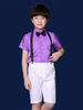 Ring Bearer Outfit Jungen Hosenträger Hosen T-Shirt Bowtie formelle Kleidung