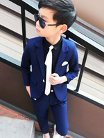 Ring Bearer Suits Jungen Outfit Hochzeit Party Abendgarderobe Hosen und Jacke 2 Stück