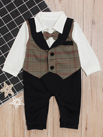 Ring Träger Anzüge Polyester Baumwolle Langarm Shirt Kamel Wedding Boy Anzüge