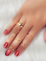 Ringe Set Fingerschmuck 7-teiliger Damenschmuck