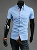 Rohrleitungen-Hemd mit Button-Down-Ansatz