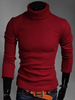 Roll-Hals aus Polyester Formgebung Pullover für Männer