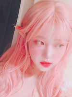 Rosa Lolita Perücke Lange Hitzebeständige Faser Lolita Haar-Perücken