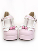 Rosa Platftom Lolita Schuhe für Frauen