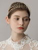Rote Hochzeit Headpieces Stirnband Tiered Braut Haarschmuck