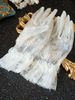 Royal Lolita Gloves White Bestickt