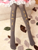 Samt Lolita Strumpfhosen Star Cat Heisspritzen 600D Lolita Winterstrumpf