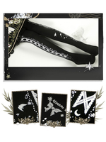 Samt Lolita Strumpfhosengras unter dem leichten Print Lolita Stocking