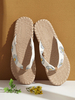 Sandale Hausschuhe blaue gedruckte Sandale Slides Flip Flop Strand Damenschlappen