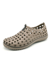 Sandalen für Männer Slip-On PU-Leder EVA Sole Brown Casual Clogs Schuhe